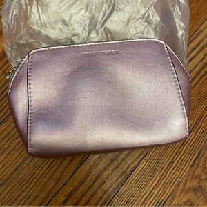 Pink metallic Bobbi Brown makeup case